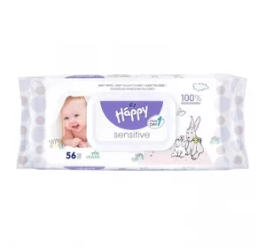 Bella Baby Happy Sensitive nasączone chusteczki dla dzieci 56 sztuk