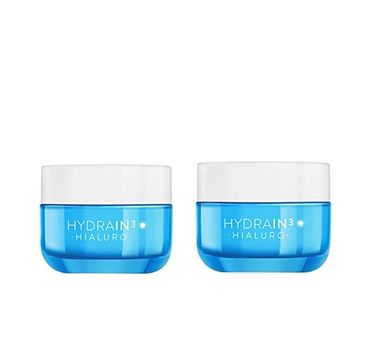 Dermedic Hydrain 3 Hialuro dogłębnie nawilżający krem do twarzy 2x50ml