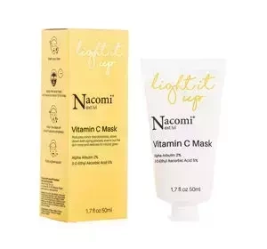 Nacomi Next Level Light It Up rozjaśniająca maska do twarzy 50 ml