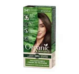 Joanna Naturia Organic pielęgnująca farba do włosów 341 Czekoladowy