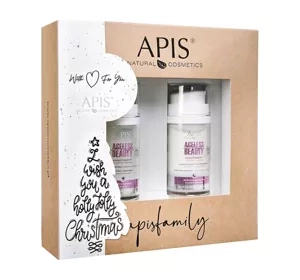 Apis Ageless Beauty with Progeline zestaw kremów do pielęgnacji twarzy krem na dzień 50 ml + krem na noc 50 ml