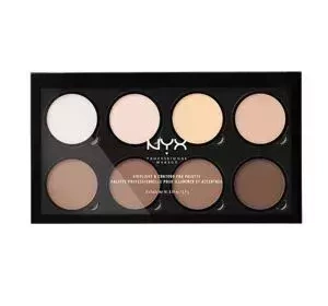 NYX Professional Makeup Contour Palette paleta do konturowania twarzy 21,6g