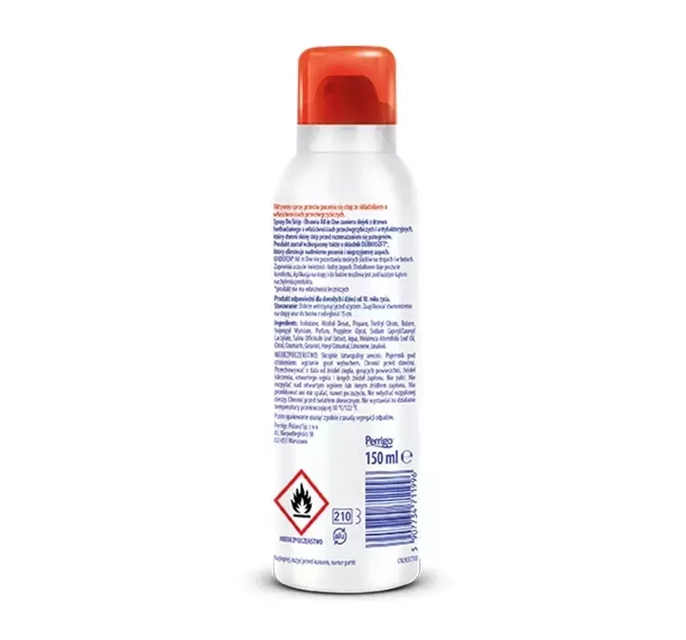 Undofen All In One spray do stóp i obuwia o właściwościach przeciwgrzybiczych 150ml