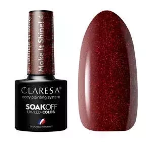 Claresa hybrydowy lakier do paznokci Make It Shine 4 5 g