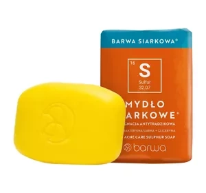 Barwa Siarkowa mydło siarkowe w kostce 100 g