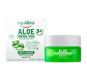 Equilibra Aloe 3+ krem przeciwzmarszczkowy do twarzy 50 ml