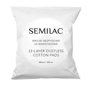 Semilac waciki bezpyłowe 13-warstwowe w rolce 500 sztuk