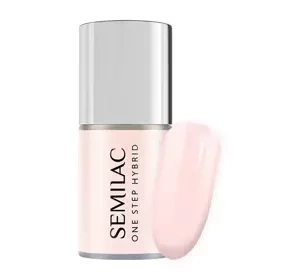 Semilac One Step Hybrid lakier hybrydowy 3w1 S257 Naked Glitter Rose 5 ml