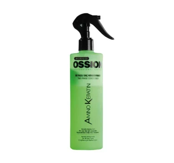 Morfose Ossion Amino Keratin odżywka dwufazowa w sprayu do włosów 400 ml