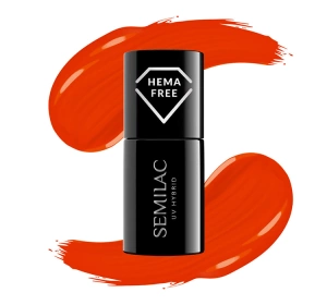 Semilac Even Better Together lakier hybrydowy 434 Optimistic Red 7ml