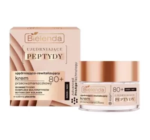 Bielenda Ujędrniające Peptydy krem przeciwzmarszczkowy na dzień i na noc 80+ 50 ml