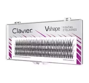 Clavier V Shape kępki sztucznych rzęs 14 mm