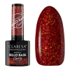 Claresa Rainbow Jello Base baza hybrydowa do paznokci Cherry 5 g