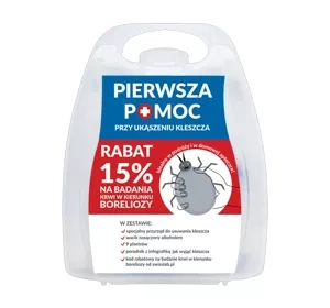 Hydrex Diagnostics zestaw pierwszej pomocy przy ukąszeniu kleszcza