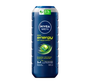 NIVEA MEN Energy energetyzujący żel pod prysznic 3w1 dla mężczyzn 500 ml
