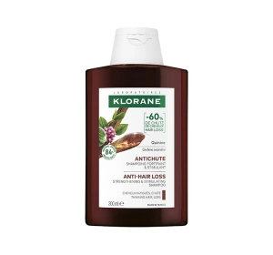 Klorane Chinina i Organiczna Szarotka szampon do włosów wypadających i osłabionych 200 ml