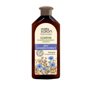Venita Salon Professional szampon do włosów zniszczonych i łamliwych Len 500ml