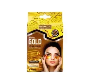 Beauty Formulas żelowe płatki pod oczy z kolagenem 6 sztuk