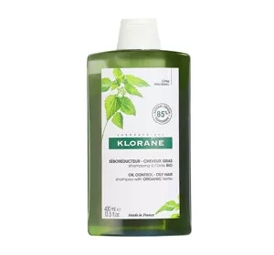 Klorane Organiczna Pokrzywa szampon do włosów przetłuszczających się 400ml