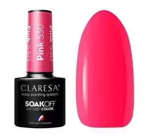 Claresa hybrydowy lakier do paznokci Pink 530 5 g