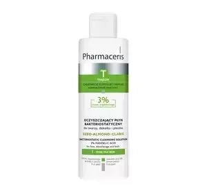 Pharmaceris T Sebo Almond Claris 3% oczyszczający płyn bakteriostatyczny 190 ml