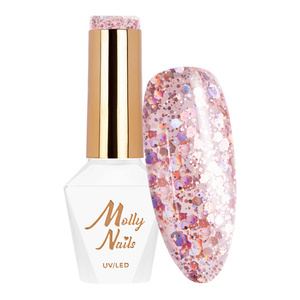 Molly Nails lakier hybrydowy Crushed Diamonds 534 8 g