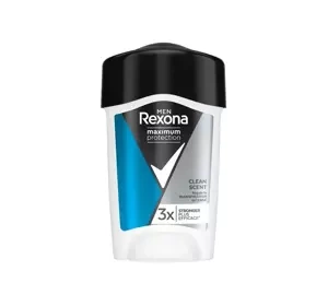 Rexona Maximum Protection antyperspirant w kremie dla mężczyzn Clean Scent 45ml