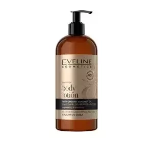 Eveline Cosmetics Organic Gold Body Lotion regenerująco-wygładzający balsam do ciała 500 ml