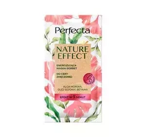 Perfecta Nature Effect energizująca maska-sorbet do twarzy 8ml