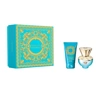 Versace Dylan Turquoise Pour Femme woda toaletowa spray 30 ml + żel do ciała 50 ml