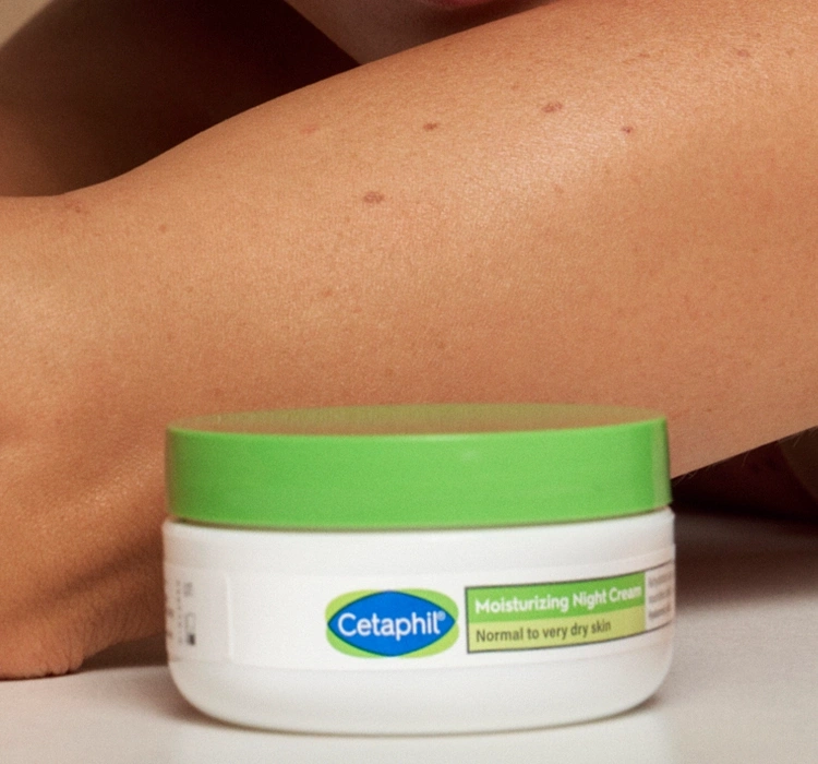 Cetaphil Nawilżający krem do twarzy na noc do dla skóry normalnej, suchej i wymagającej 48ml