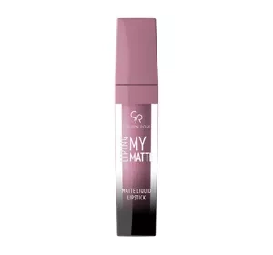 Golden Rose Liping My Matte matowa pomadka w płynie 06 5 ml
