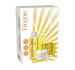 Lirene Vitamin Shot tonik do twarzy 200 ml + krem rozświetlający do twarzy 50 ml