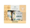 THE BODY SHOP SOOTHE&SMOOTH ALMOND MILK TREATS MINI ZESTAW PREZENTOWY