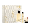 Yves Saint Laurent woda perfumowana spray Libre 90 ml + 10 ml + pomadka do ust Rouge Pur Couture NM NU Muse 1,3 g