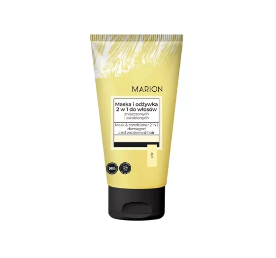 Marion Maska i odżywka do włosów 2w1 Len 150ml