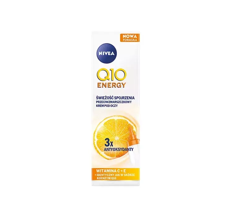 NIVEA Q10 Energy krem pod oczy przeciwzmarszczkowy świeżość spojrzenia 15ml