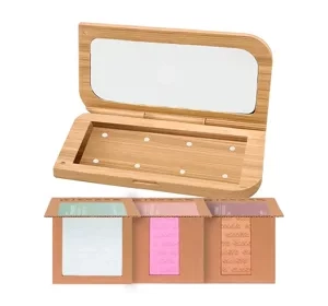 Ecocera Natural Choice zestaw kasetka magnetyczna + puder + róż + bronzer