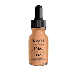 NYX Professional Makeup Total Control Pro Drop Foundation podkład do twarzy w płynie 12.5 Camel 13 ml