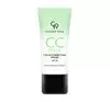 Golden Rose CC Cream korygujący krem CC Zielony 30 ml