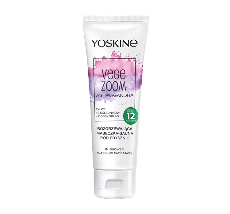Yoskine Vege Zoom rozgrzewająca maseczka-sauna pod prysznic 75ml