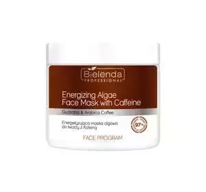 Bielenda Professional Face Program energetyzująca maska algowa z kofeiną maska do twarzy 160g