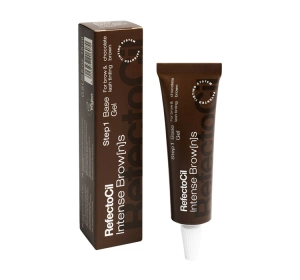 RefectoCil Intense Browns Base Gel farba do brwi i rzęs Chocolate Brown 15ml