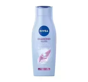 NIVEA Diamond Gloss łagodny szampon pielęgnujący 400 ml