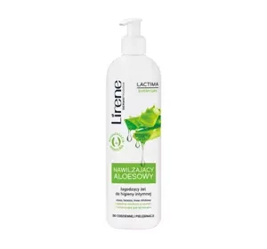Lirene Lactima Everyday nawilżający aloesowy żel łagodzący do higieny intymnej 350 ml