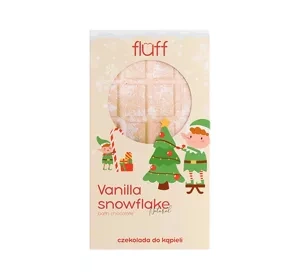 Fluff czekolada do kąpieli Vanilla Snowflakes 160g