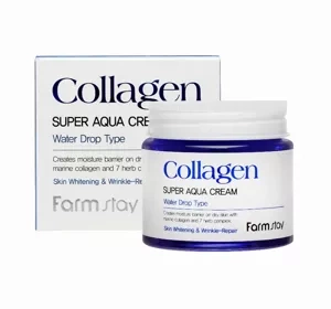 Farmstay Collagen Water Drop nawilżający krem do twarzy z kolagenem 80ml