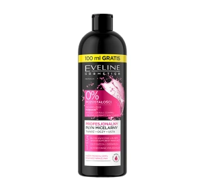 Eveline Cosmetics profesjonalny płyn micelarny 3w1 do twarzy, oczu i ust 500 ml