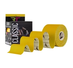 Rea Tape Classic medyczna taśma tapingowa Yellow