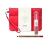 KIKO Milano Snow-Kissed Holiday My Perfect Combo zestaw prezentowy do makijażu ust 01 pomadka Unlimited Double Touch 131 6 ml + konturówka Creamy Colour 12 1,2 g + kosmetyczka 